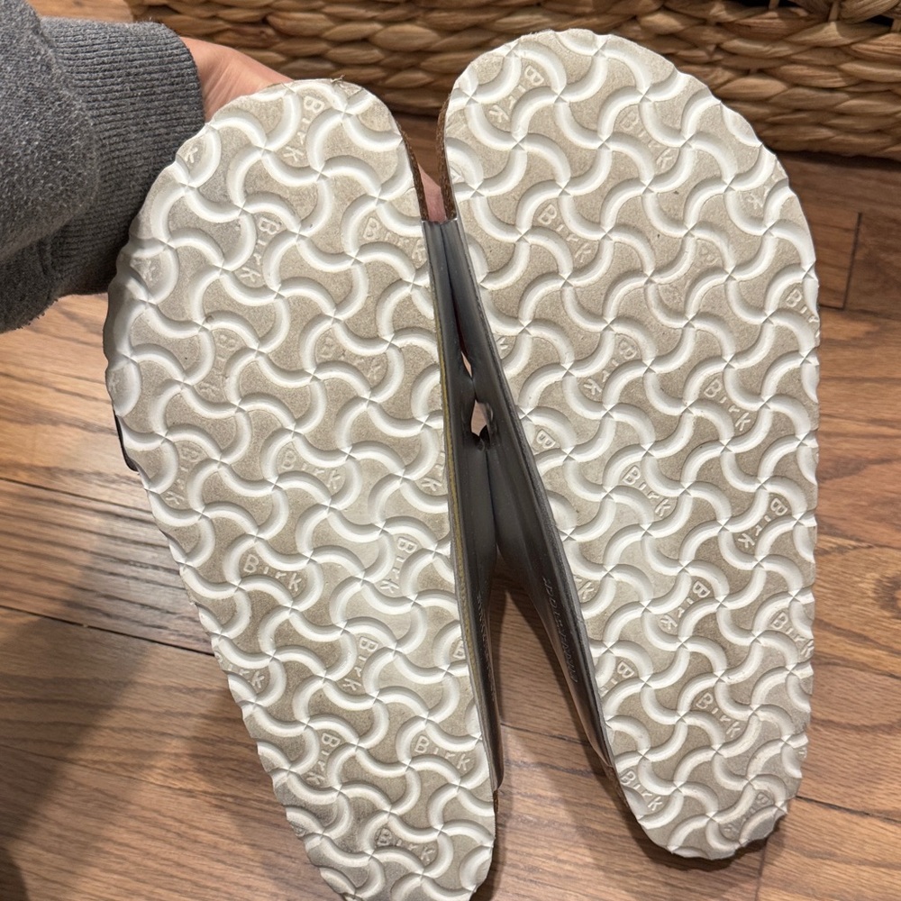 Birkenstock Women's Silver Sandals - Picture 4 of 4